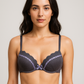 Charcoal Grace Double Padded Bra