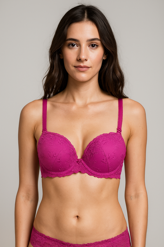 Rose Bloom Double Padded Bra