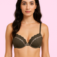 Cocoa Ribbon Double Padded Bra