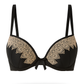 Noir Petal Double Padded Bra
