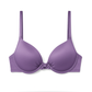Plum Satin Double Padded Bra