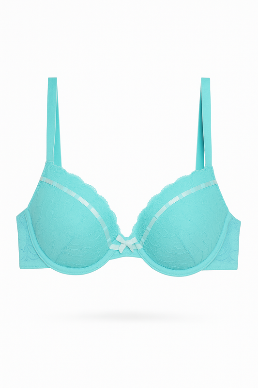 Aqua Bloom Double Padded Bra