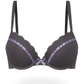 Charcoal Grace Double Padded Bra
